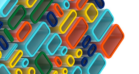Leinwandbilder - Abstract Low-Poly background. triangulated texture. Design 3d. Polygonal geometrical pattern. Triangular modern style