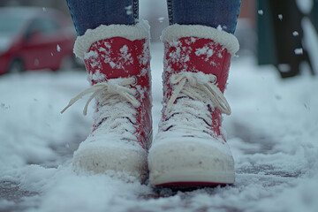 Sticker - Winter Feet