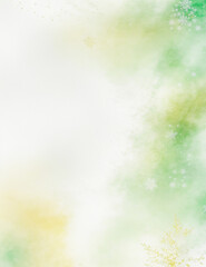 Wall Mural - abstract watercolor background - abstract light green background - Generative AI