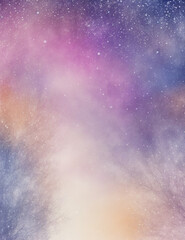 Wall Mural - background with stars - abstract light colorful background - Generative AI