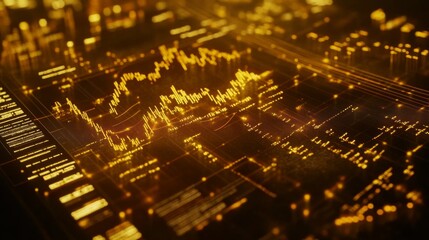 Poster - Digital Investment Planning with Charts and Graphs