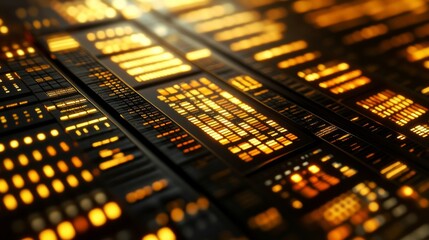 Poster - Dynamic Digital Trading Platform with Rising Bars