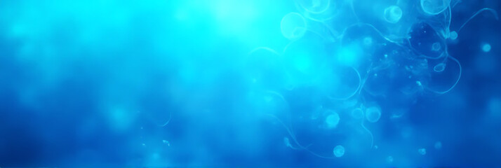 Aufkleber - A blue abstract background with swirling shapes adds a creative touch to various visual displays and artistic designs._00002_
