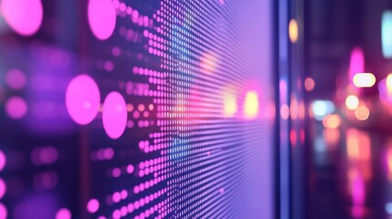 Poster - Soft Dynamic Background for Market Trends Analysis