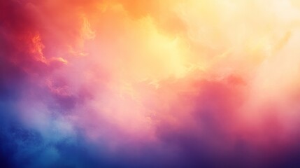 Poster - soft light leak gradient background, 