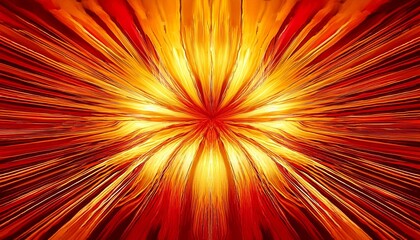 Wall Mural - explosion of color