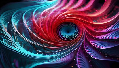 Wall Mural - abstract fractal background