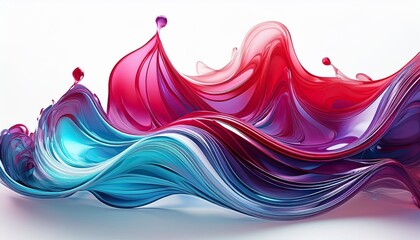 Wall Mural - abstract liquid background