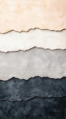 Poster - Abstract textured layers in neutral colors for modern design backgrounds and artworks.