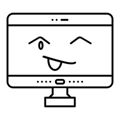Leinwandbilder - computer icon