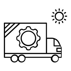 Leinwandbilder - setting icon
