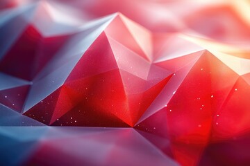 Poster - A detailed view of a vibrant red and blue background, ideal for graphic design or art projects