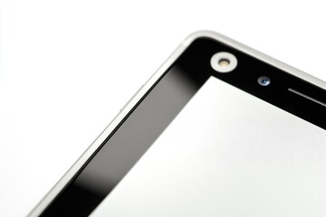 Aufkleber - A close-up shot of a cell phone lying on a flat surface