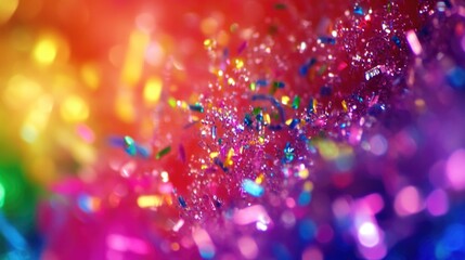 Poster - A colorful background with vibrant colors, ideal for designs and graphics