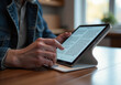 © Galeno - enjoy reading digital content flexible tablet paperless technology futuristic design