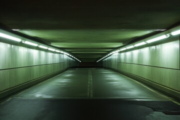 Poster - A long tunnel with a light shining at the end, suggesting guidance and hope