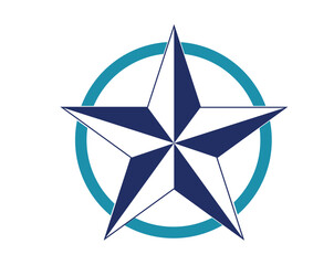 Wall Mural - military star. dallas star. star icons. vector symbols star isolated on white background. design tem