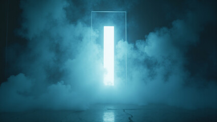 Wall Mural - abstract neon background. generative ai.