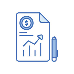 Wall Mural - Income Statements vector icon