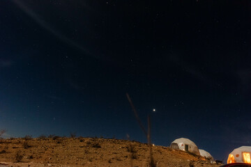 starry night sky