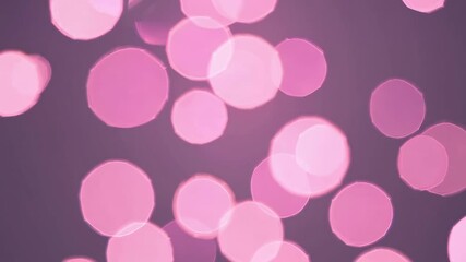 Poster - Pink bokeh lights abstract background. Valentine's Day celebration. Romantic holiday design. Romance and love. Wedding and dating