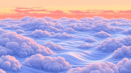 Poster - clouds in the sky