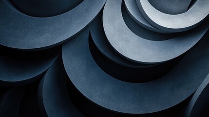 Poster - Abstract geometric design elements modern art installation visual content urban environment close-up viewpoint