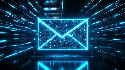 Poster - Digital Email Communication in a Futuristic Virtual Network Environment : Generative AI