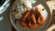 © Dark - Devilled Prawns: A Sri Lankan Spicy Favorite