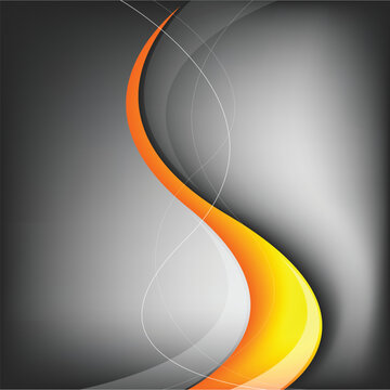 graphic vector curve line overlap background for text and message design