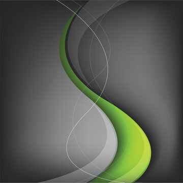graphic vector curve line overlap background for text and message design
