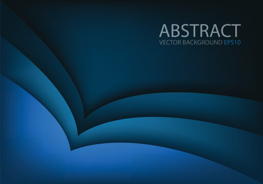 graphic vector curve line overlap background for text and message design