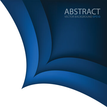graphic vector curve line overlap background for text and message design