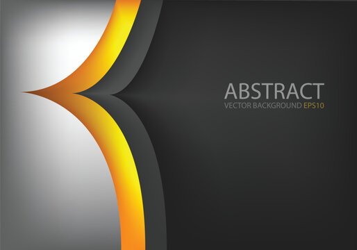 graphic vector curve line overlap background for text and message design