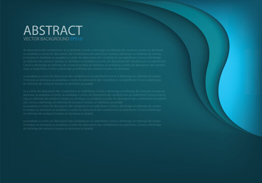 graphic vector curve line overlap background for text and message design