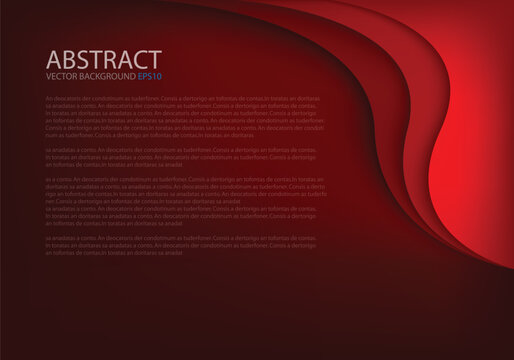 graphic vector curve line overlap background for text and message design