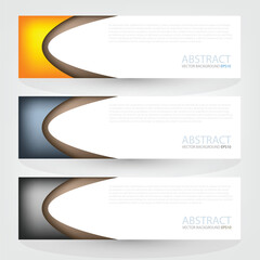 Poster - Label tag background for text design on white background space