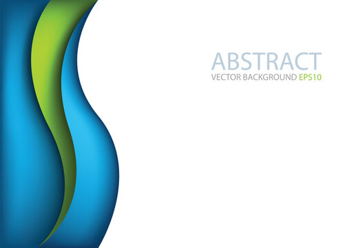 graphic vector curve line overlap background for text and message design