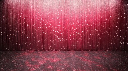 Poster - loght glitter curtain, backdrop for stage decoration, birthday party, chrismas decoration, party or 