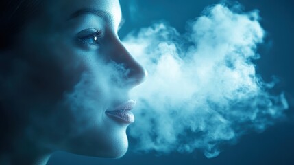 Wall Mural - cloud communications - contact center as service - ccaas