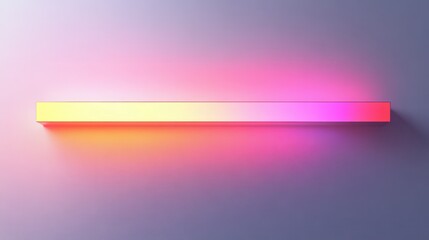 Poster - Sleek abstract progress bar with smooth gradient fills and contemporary design against a white backdrop.