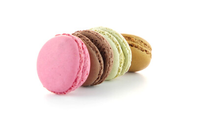 Wall Mural - Colorful French Macarons