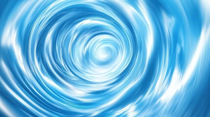 Aufkleber - Abstract swirling blue and white patterns resembling water or sky.