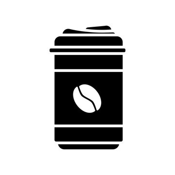coffee cup icon, simple flat style, illustration, logo sign symbol pictogram template, for ui or ux isolated on white for mobile app, editable