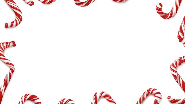 Holiday Christmas Background with Mistletoe Branches,Pinecones, Berries and Snowflakes