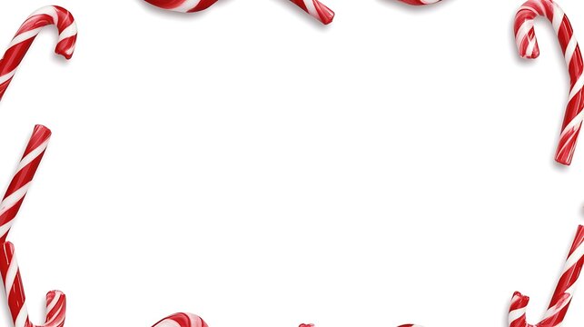 Holiday Christmas Background with Mistletoe Branches,Pinecones, Berries and Snowflakes