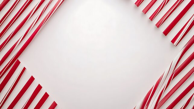 Holiday Christmas Background with Mistletoe Branches,Pinecones, Berries and Snowflakes