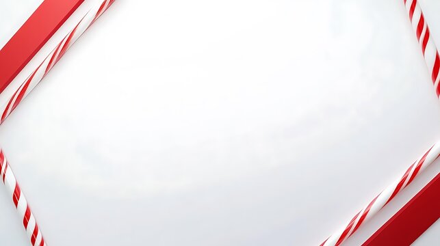 Holiday Christmas Background with Mistletoe Branches,Pinecones, Berries and Snowflakes