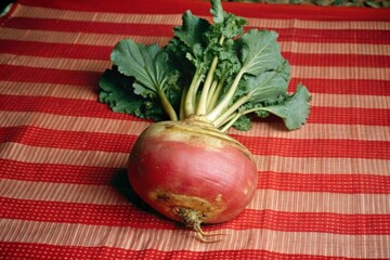 Wall Mural - vegetables on a wooden table