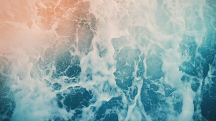 Wall Mural - stunning abstract ocean waves. a mesmerizing blend of colour and texture.